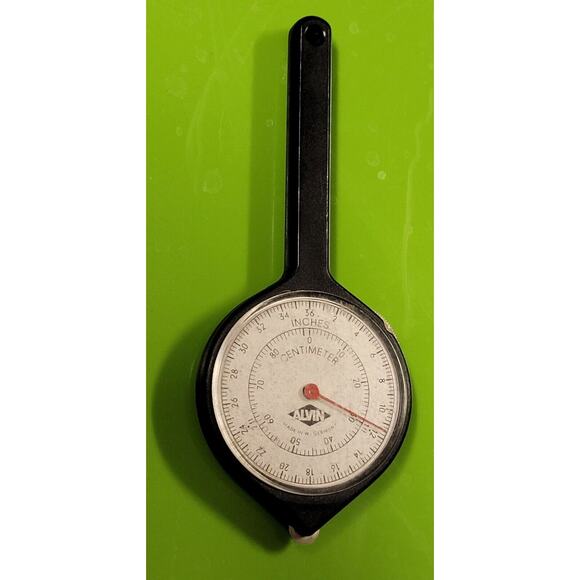 Vintage Alvin Opisometer Drafting Tool Made in Germany Map Measure Wheel - Picture 1 of 4